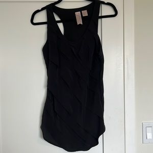 Silk top, very flattering